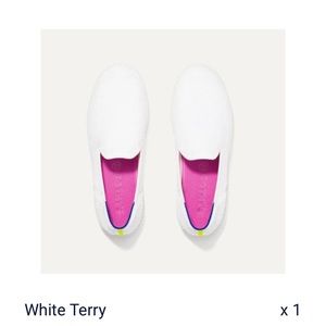 Rothy’s White Terry Sneaker